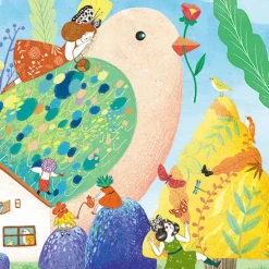 Puzzle 350 pcs Miss Birdy 7616<Djeco Sale