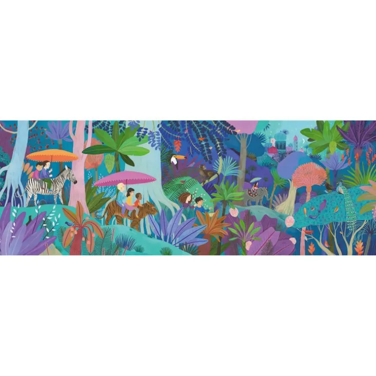 Puzzle 200 pcs Promenade des enfants 7607<Djeco New