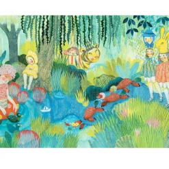 Puzzle 350 pcs "River Party" 7618<Djeco Flash Sale