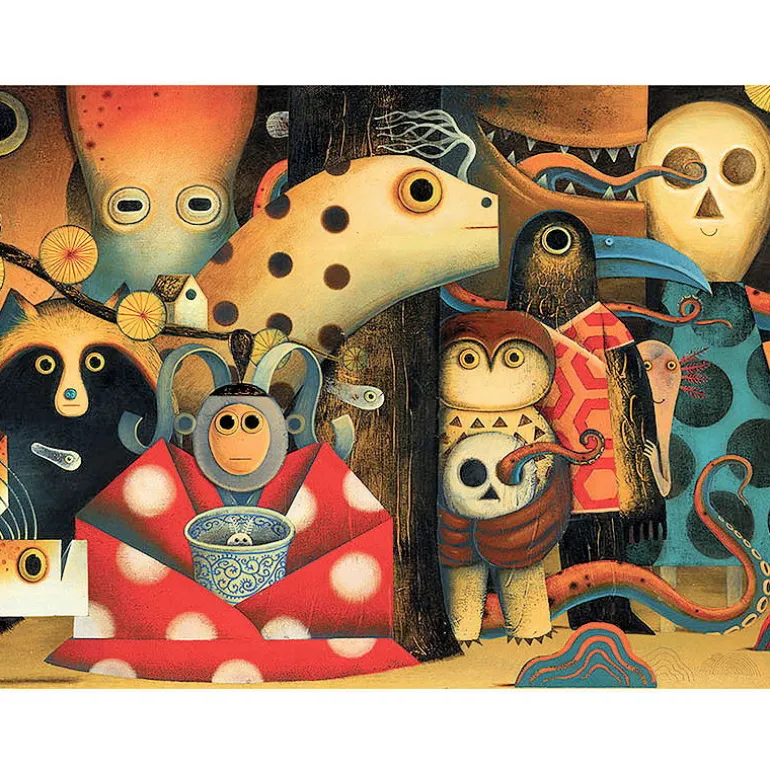Puzzle 500 pcs Yokai 7628<Djeco Shop