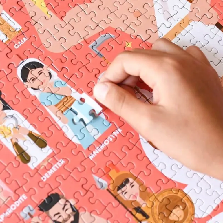 Puzzle 1000 pièces "Mythologie"<POPPIK Cheap