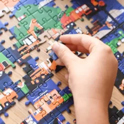Puzzle 280 pièces "Véhicules"<POPPIK Discount