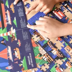 Puzzle 280 pièces "Véhicules"<POPPIK Discount