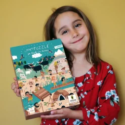 Puzzle à remonter le temps 'Préhistoire' Pirouette Cacahouète<PIROUETTE CACAHOUETE Store