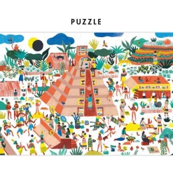 Puzzle à remonter le temps 'Mayas' Pirouette Cacahouète<PIROUETTE CACAHOUETE Flash Sale