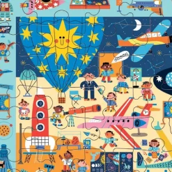 Puzzle 'Cherche & Trouve' Musée de l'air et de l'espace 64 pcs<Mudpuppy Store