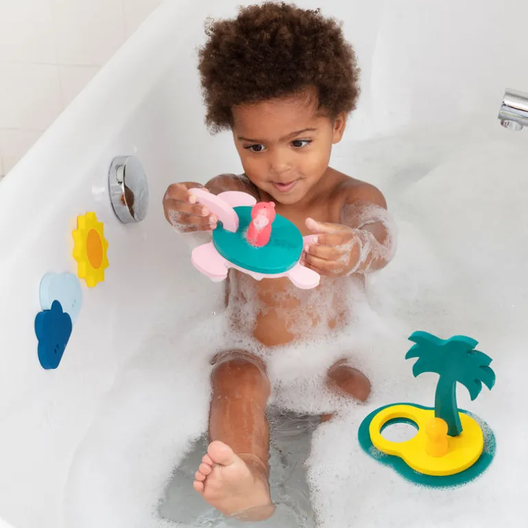 Puzzle de bain "L'île au trésor"<Quut Discount