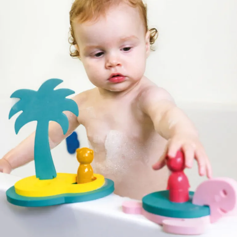 Puzzle de bain "L'île au trésor"<Quut Discount