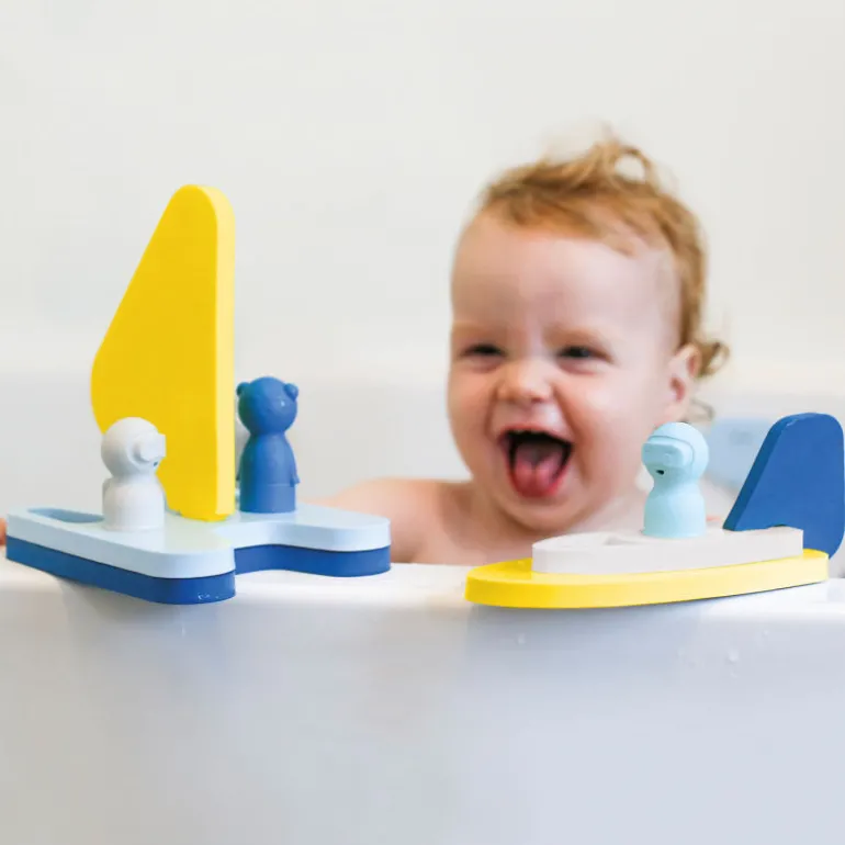 Puzzle de bain "Mettre les Voiles"<Quut Fashion