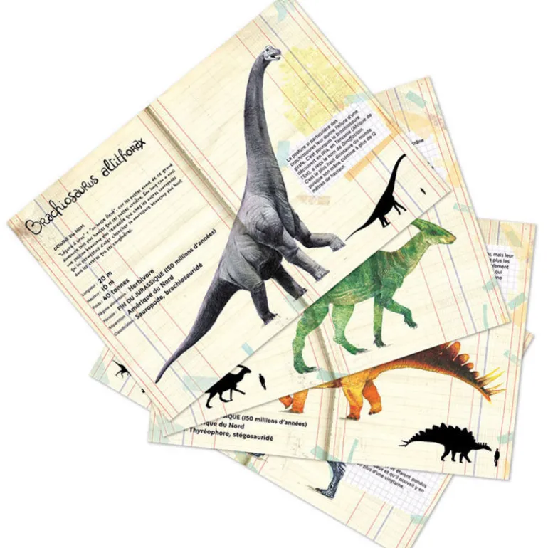 Puzzle dinosaures 500 pcs Muséum national Histoire naturelle 9625<VILAC Flash Sale