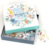 Puzzle en bois 24 pcs 'Autour du Monde' Sarah Betz 7102<VILAC Sale