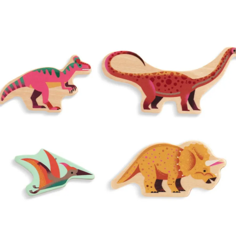 Puzzle en bois dinosaures 'Puzzlo Dino' 22 pcs 1832<Djeco Store