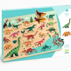 Puzzle en bois dinosaures 'Puzzlo Dino' 22 pcs 1832<Djeco Store