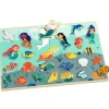 Puzzle en bois 'Puzzlo Sea' 22 pcs 1833<Djeco Store