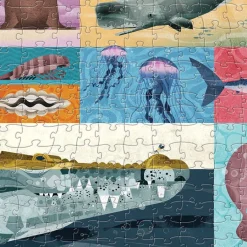 Puzzle famille 'Les géants de la mer' 500 pcs<Crocodile Creek Best