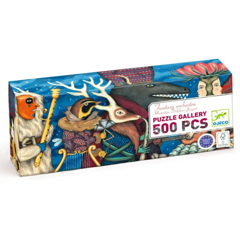Puzzle Fantasy orchestra 500 pcs 7626<Djeco Outlet