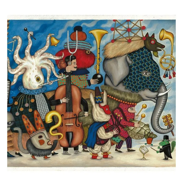 Puzzle Fantasy orchestra 500 pcs 7626<Djeco Outlet