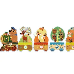 Puzzle frise "Je compte" - 20 pièces - 8194<Djeco Flash Sale