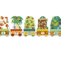 Puzzle frise "Je compte" - 20 pièces - 8194<Djeco Flash Sale