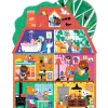Puzzle géant "La maison des petits copains" 36 pcs 7169<Djeco Best Sale