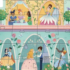 Puzzle géant "La tour des princesses" 36 pcs 7130<Djeco Best