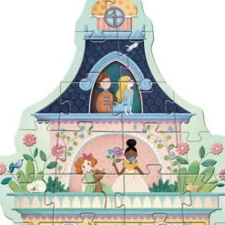 Puzzle géant "La tour des princesses" 36 pcs 7130<Djeco Best