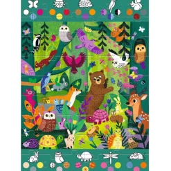 Puzzle géant "Observation forêt" 54 pcs 7149<Djeco Clearance