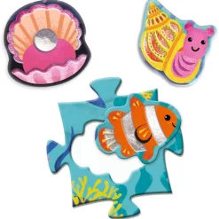 Puzzle géant "Sous la mer" 24 + 8 pièces 7166<Djeco Hot