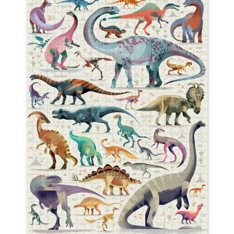 Puzzle 'Les dinosaures' 750 pcs<Crocodile Creek Discount