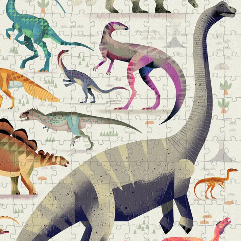 Puzzle 'Les dinosaures' 750 pcs<Crocodile Creek Discount