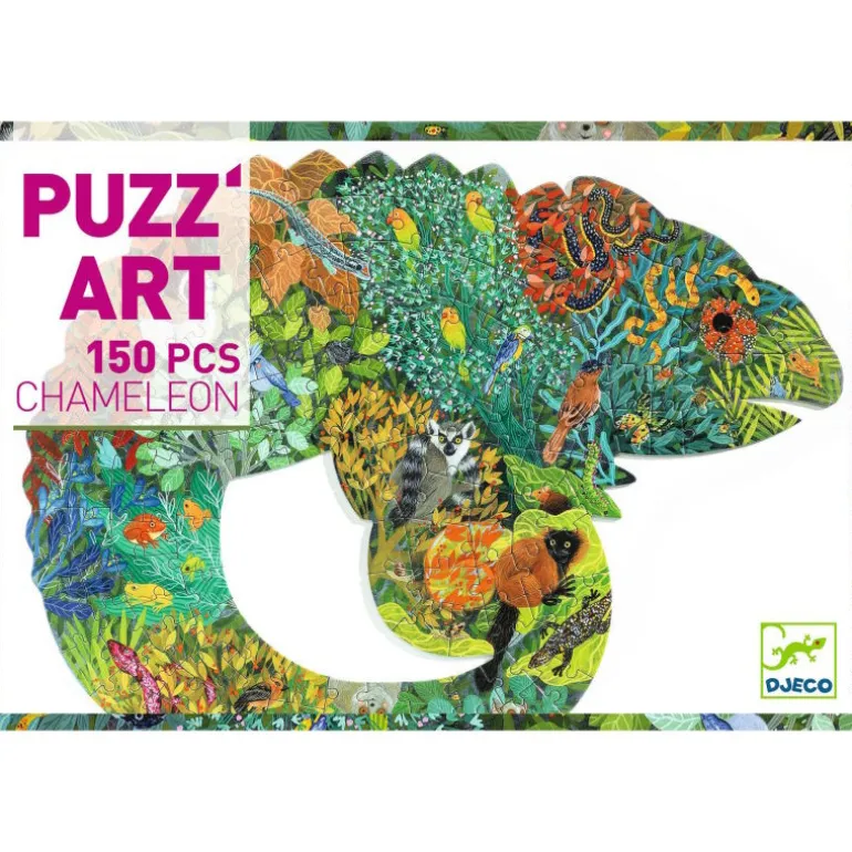 Puzzle Puzz'Art Caméléon 150 pcs 7655<Djeco New
