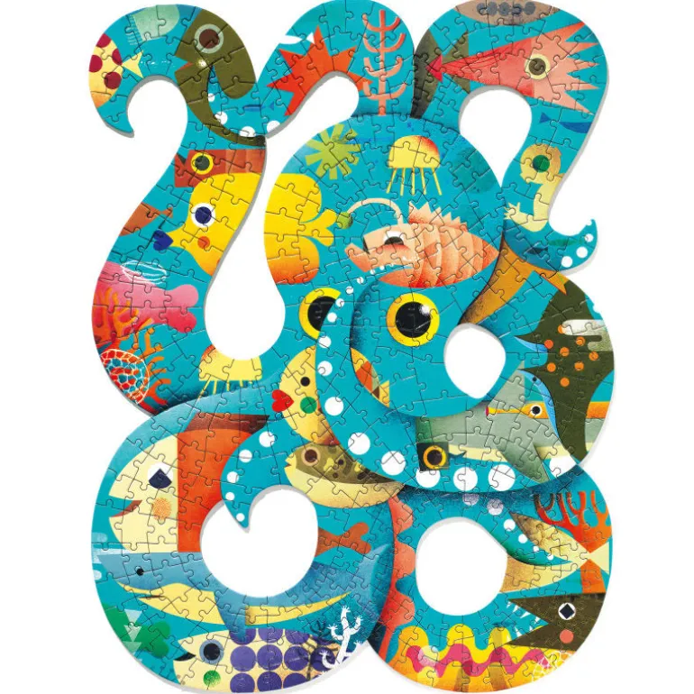 Puzzle Puzz'Art Octopus 350 pcs 7651<Djeco Best Sale