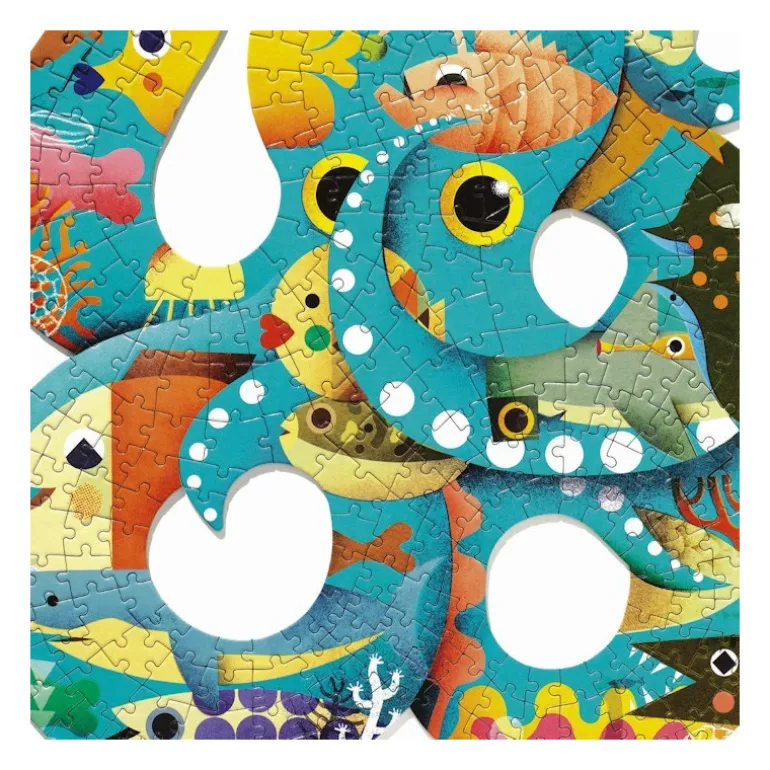 Puzzle Puzz'Art Octopus 350 pcs 7651<Djeco Best Sale