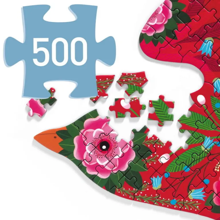 Puzzle Puzz'Art Oiseau 500 pcs 7668<Djeco New