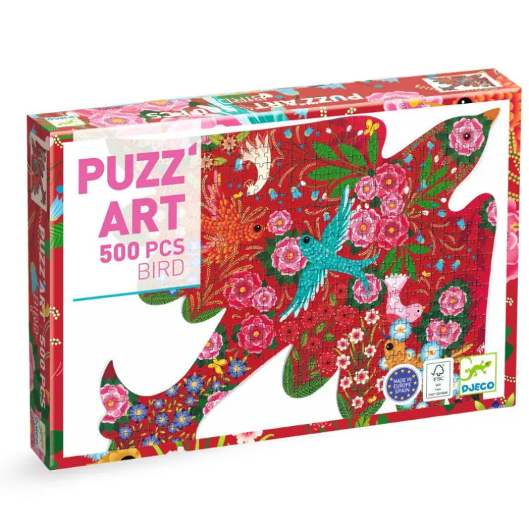 Puzzle Puzz'Art Oiseau 500 pcs 7668<Djeco New
