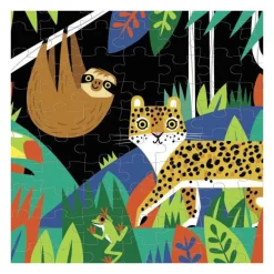 Puzzle qui Brille dans le Noir 'Forêt Tropicale' 100 pcs<Mudpuppy Store