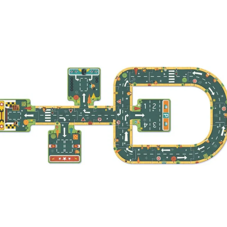 Puzzle "Routes" Pop to play 7162<Djeco Sale