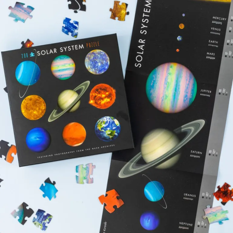 Puzzle "Vue du Système Solaire par la NASA" 200 pcs<Crocodile Creek Shop