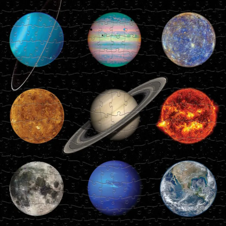 Puzzle "Vue du Système Solaire par la NASA" 200 pcs<Crocodile Creek Shop