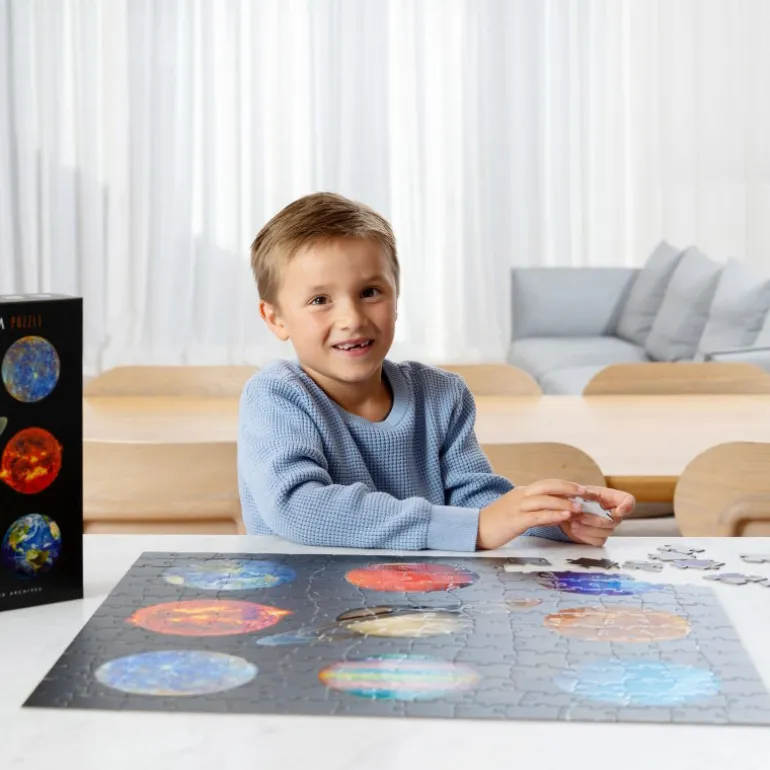 Puzzle "Vue du Système Solaire par la NASA" 200 pcs<Crocodile Creek Shop