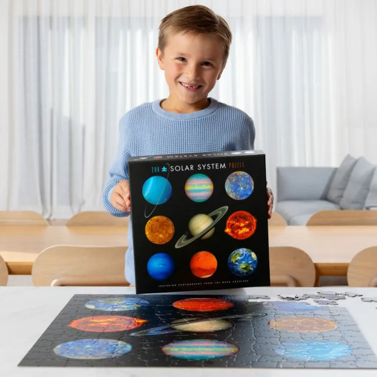 Puzzle "Vue du Système Solaire par la NASA" 200 pcs<Crocodile Creek Shop