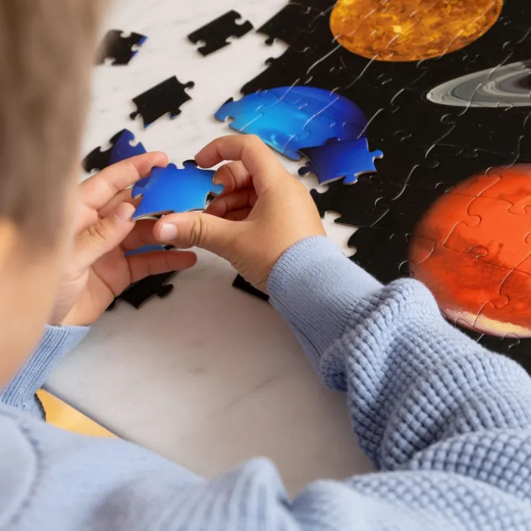 Puzzle "Vue du Système Solaire par la NASA" 200 pcs<Crocodile Creek Shop