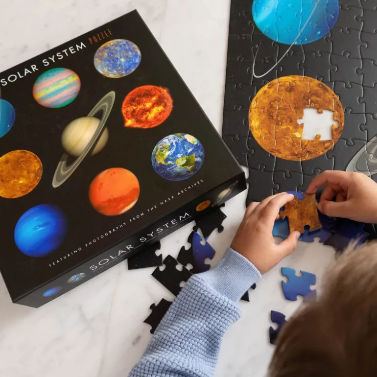 Puzzle "Vue du Système Solaire par la NASA" 200 pcs<Crocodile Creek Shop