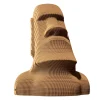 Puzzle sculpture 3D en carton - Statue Moaï Ile de Pâques -<Cartonic Cheap