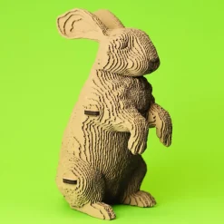 Puzzle sculpture 3D en carton - Lapin -<Cartonic Store