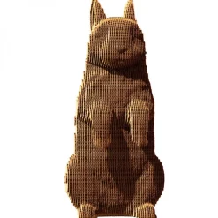 Puzzle sculpture 3D en carton - Lapin -<Cartonic Store