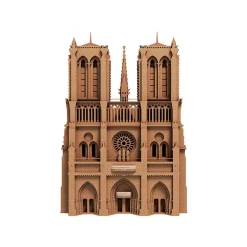 Puzzle sculpture 3D en carton - Notre-Dame de Paris -<Cartonic Discount
