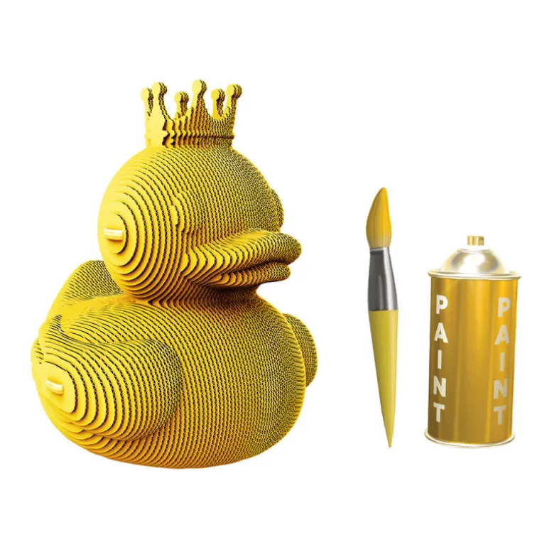 Puzzle sculpture 3D en carton - Canard -<Cartonic Best Sale