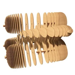 Puzzle sculpture 3D en carton - Chien Ballon -<Cartonic Online