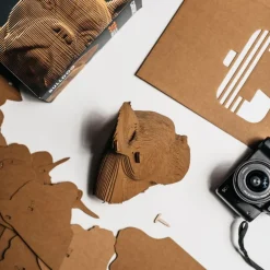 Puzzle sculpture 3D en carton - Bulldog -<Cartonic Flash Sale